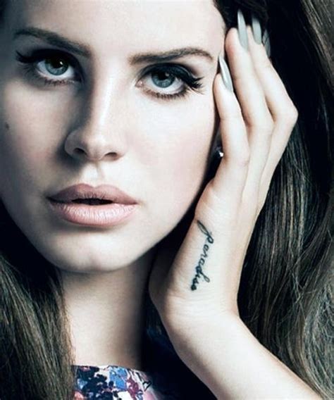 tatuajes lana del rey|Tatuajes de Lana del Rey » Ideas y fotografías